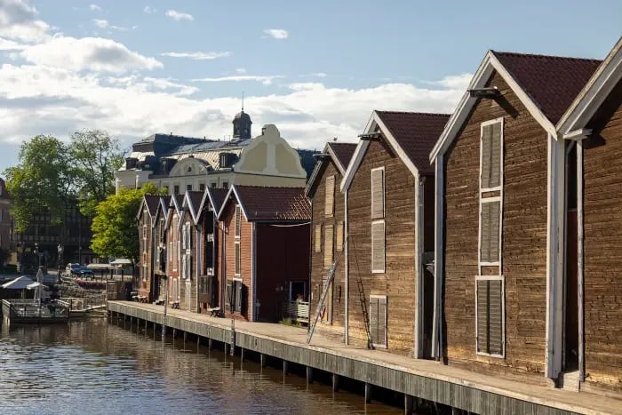 Vy från Hudiksvall Vy från Hudiksvall
